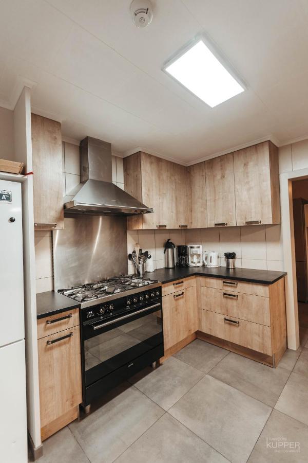 Le Loup Gris - 35 Pers - Vue-Wellness, Butgenbach-Malmedy Villa Dış mekan fotoğraf