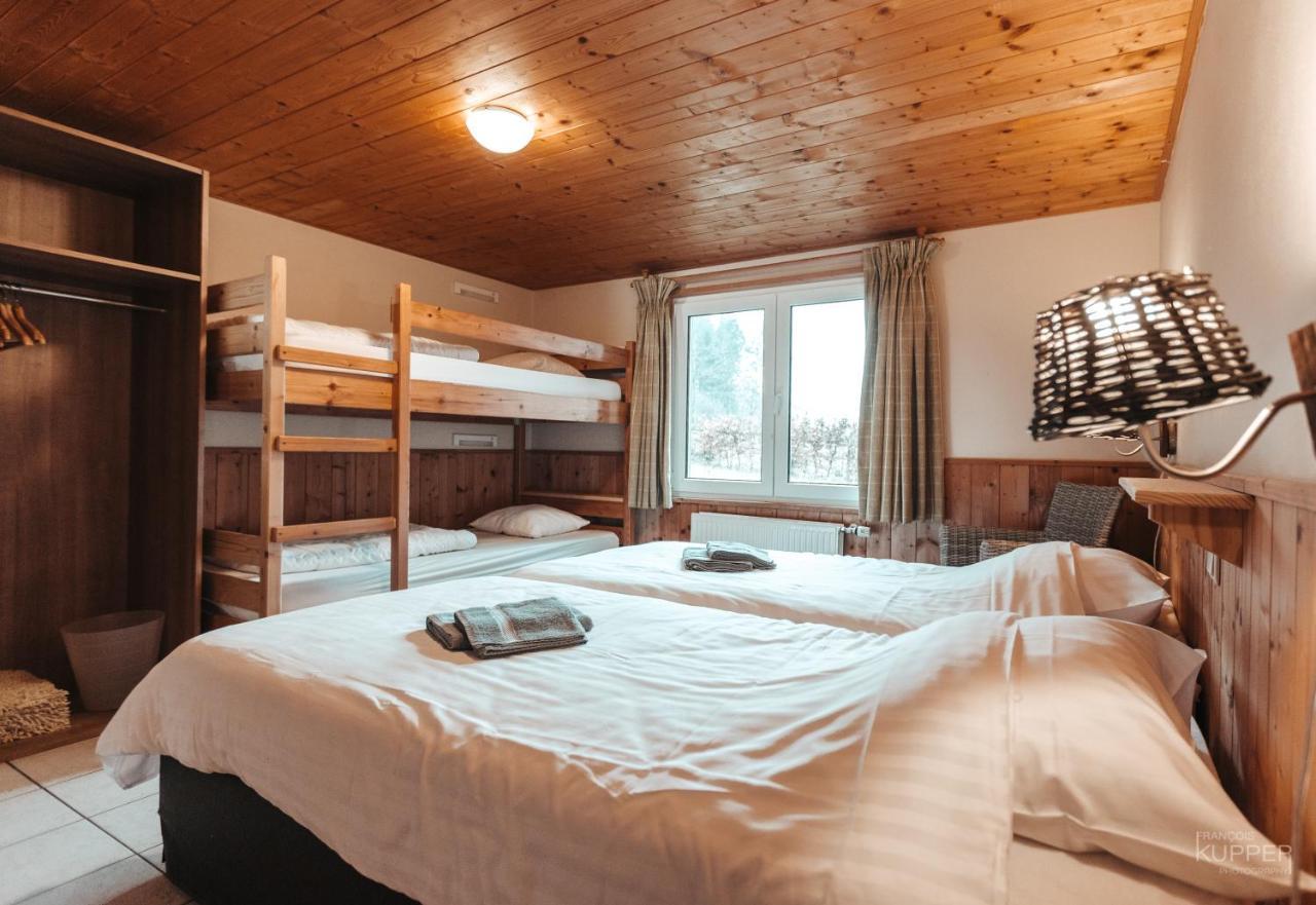 Le Loup Gris - 35 Pers - Vue-Wellness, Butgenbach-Malmedy Villa Dış mekan fotoğraf
