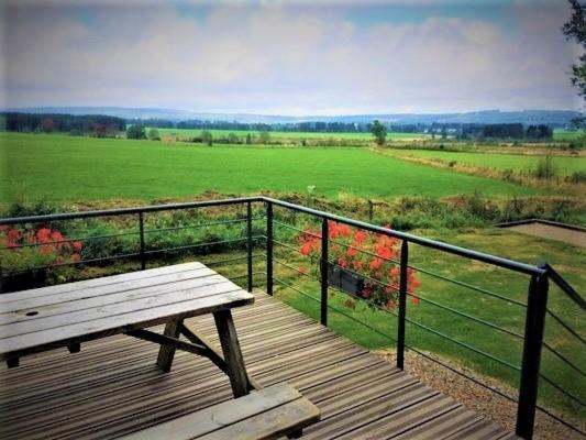 Le Loup Gris - 35 Pers - Vue-Wellness, Butgenbach-Malmedy Villa Dış mekan fotoğraf